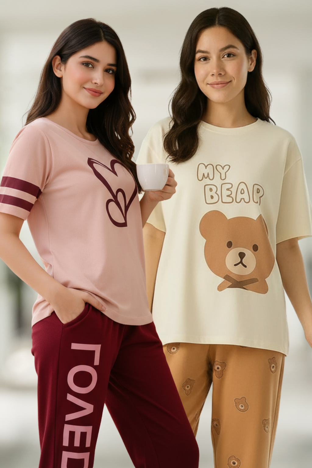 Two Heart & My Bear Pack Of 2