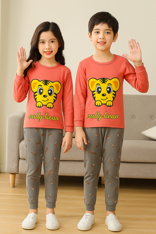 Baby Lion Printed Kids Night Wear (Each)