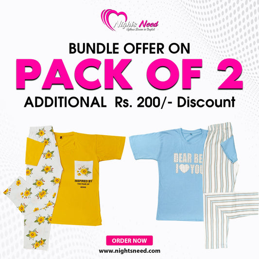 Pack of Two Night Suit Set 1