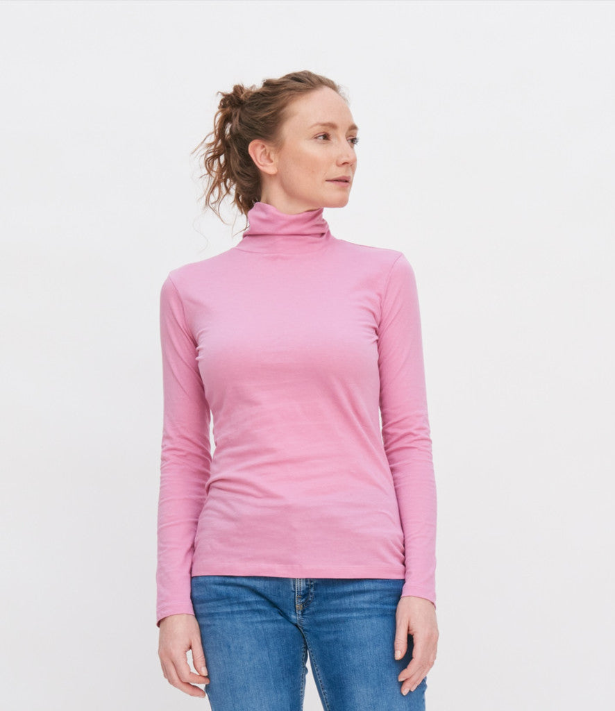 Pink High Neck for Women's
